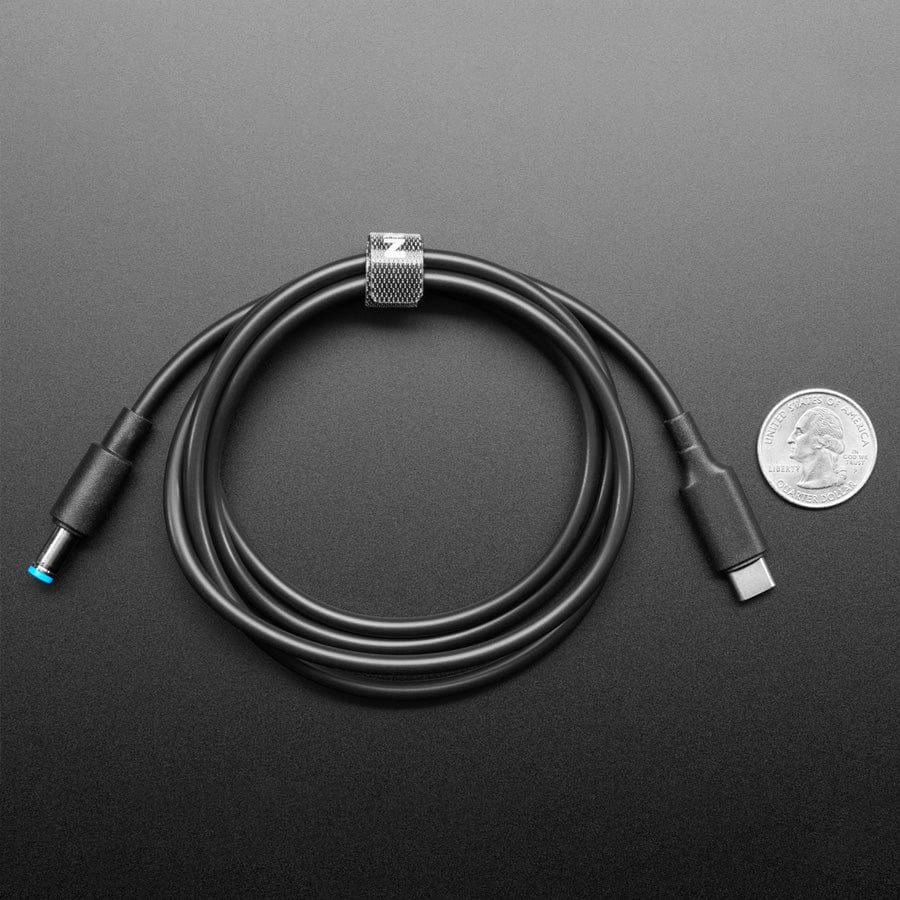 12V 5A USB-C 3.1 PD to 5.5mm Barrel Jack Cable - 1.2m with E-Mark - Image 5