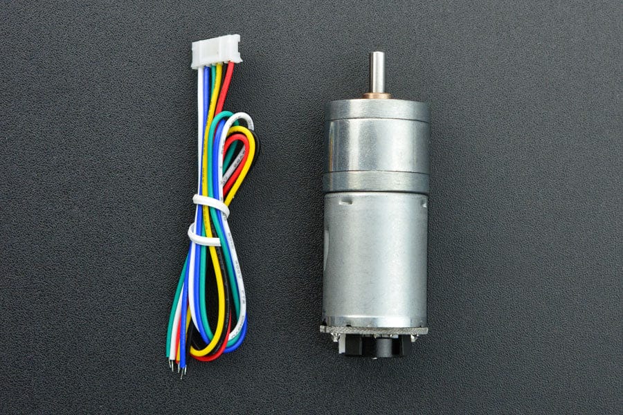 12V DC Motor 350RPM w/Encoder (12kg*cm) - Image 4