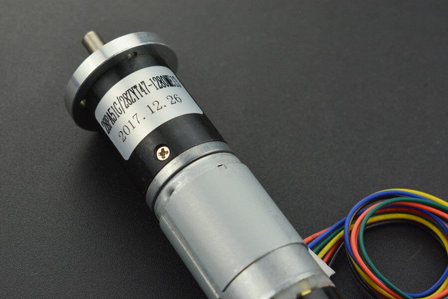 12V Low noise DC Motor 143RPM w/Encoder - Image 3