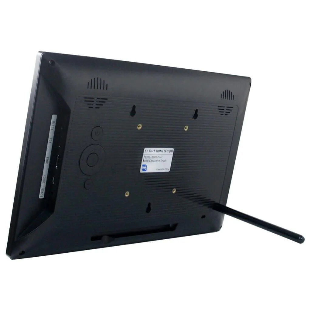 13.3" IPS Capacitive Touch HDMI LCD with Case (1920x1080) - Image 2
