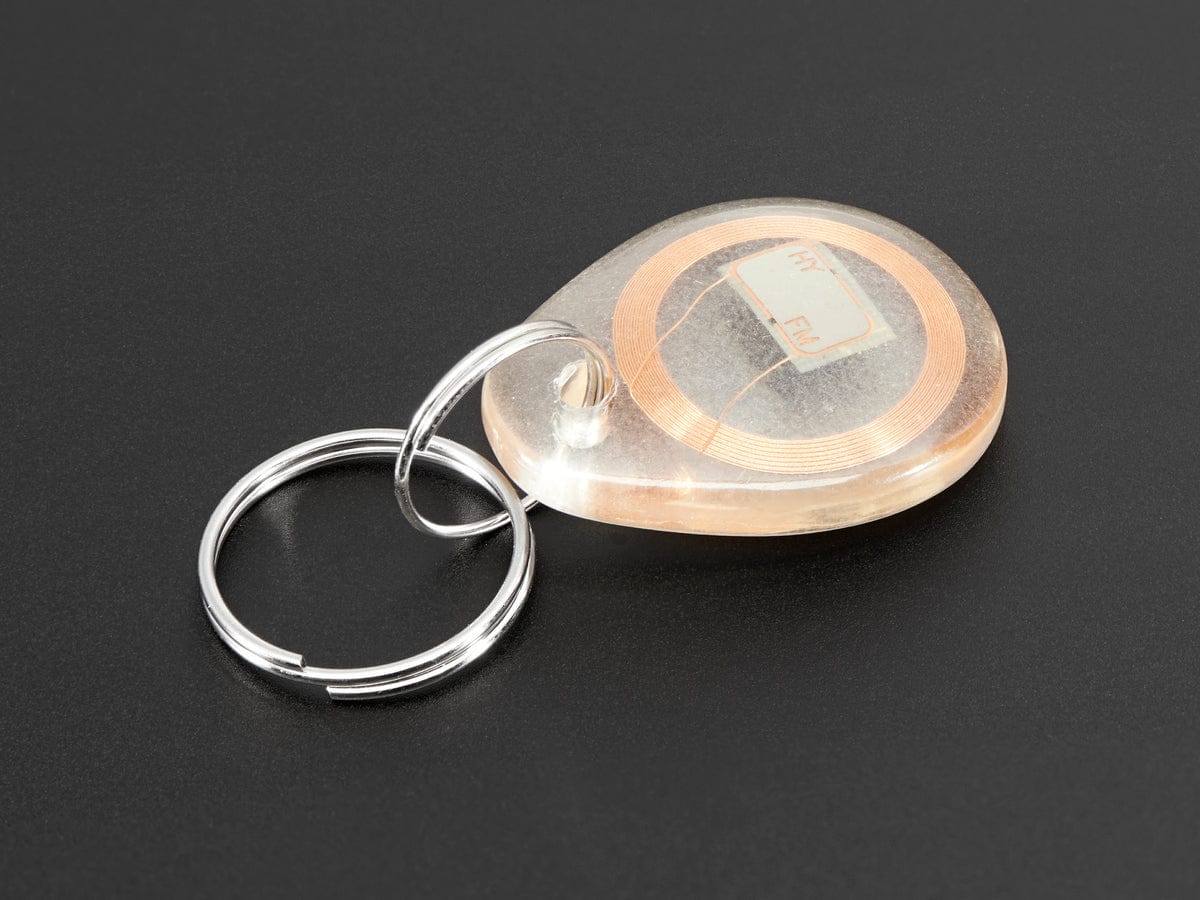13.56MHz RFID/NFC Clear Keychain Fob - Classic 1K - Image 2