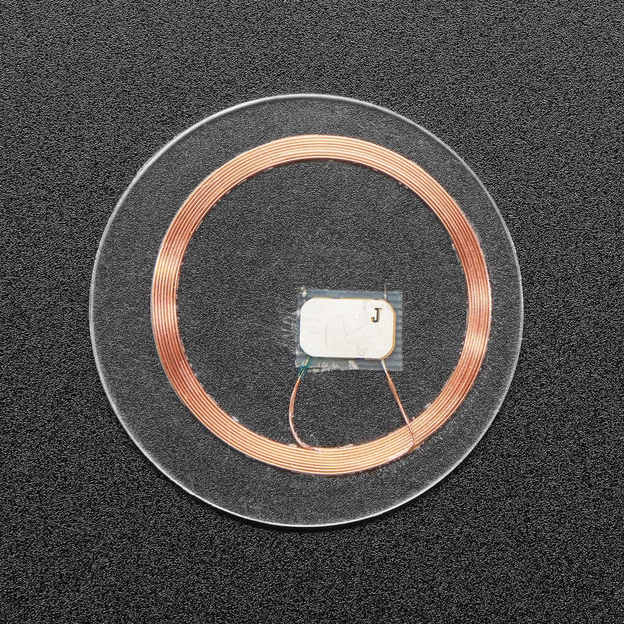 13.56MHz RFID/NFC Clear Tag - NTAG203 Chip - Image 3