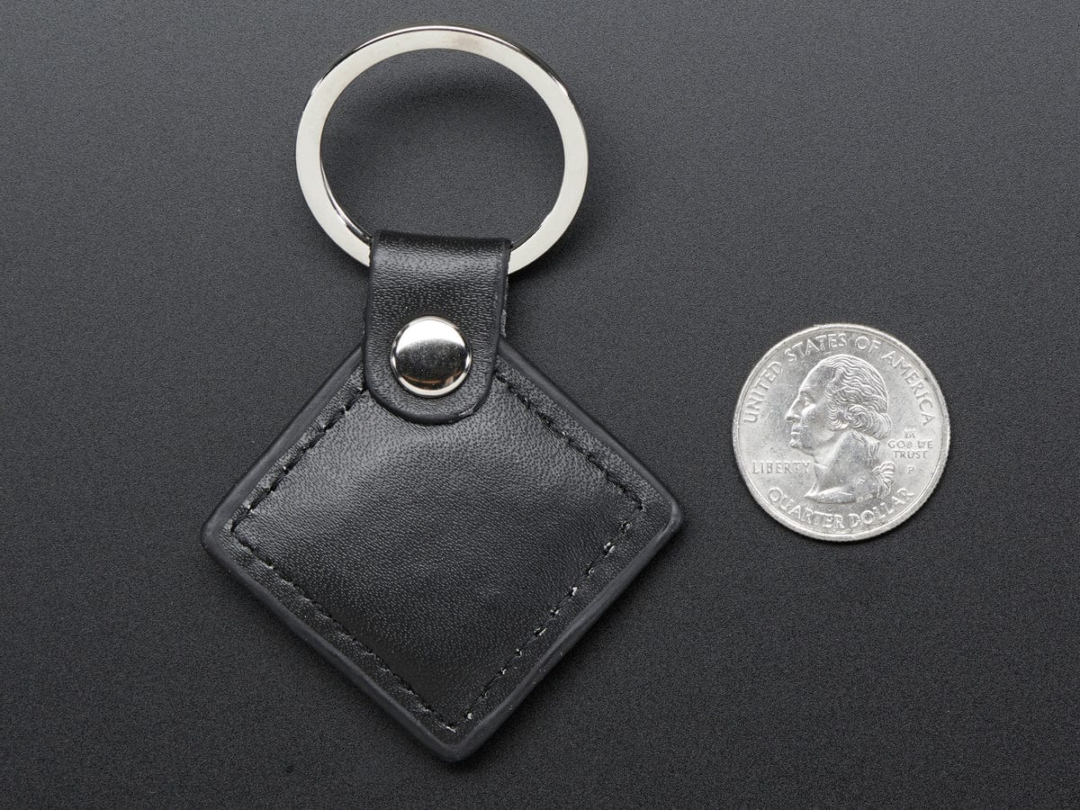 13.56MHz RFID/NFC Leather Keychain Fob - Classic 1K [Discontinued] - Image 2