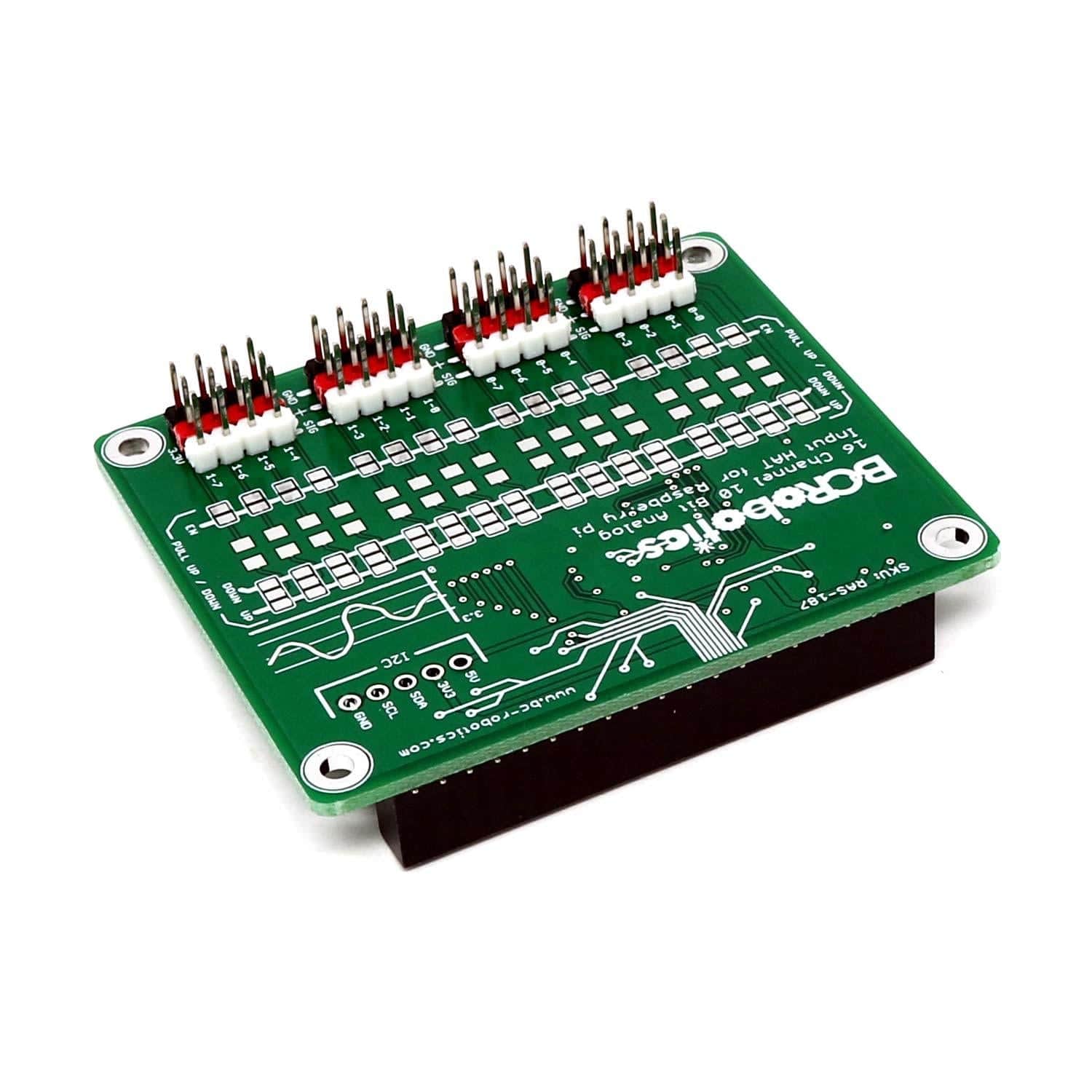 16 Channel Analog Input HAT – ADC for Raspberry Pi - Image 3