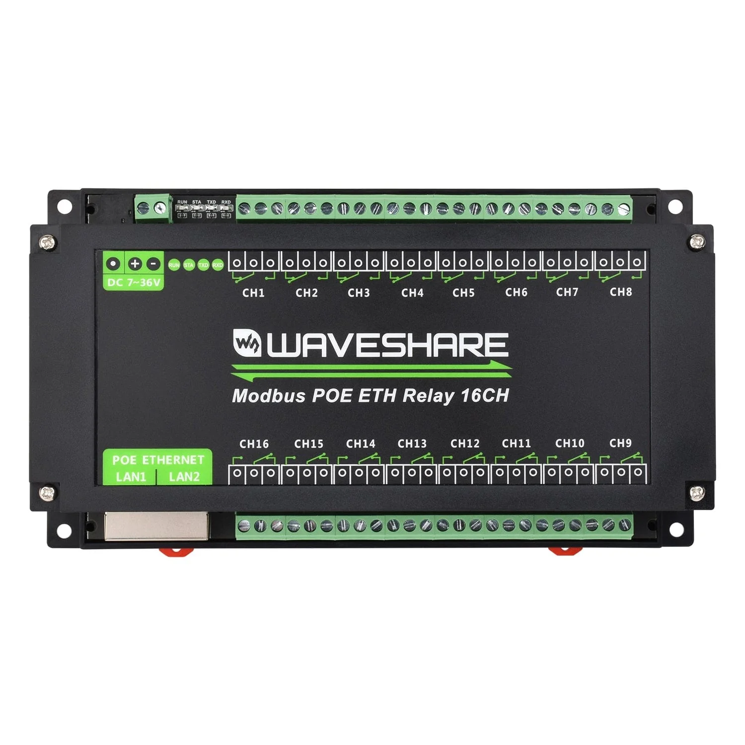 16-Channel Modbus Ethernet Relay Module - Image 3