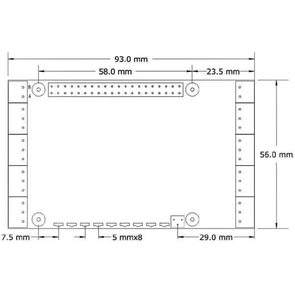 16 Relays 2A/24V 8-Layer Stackable HAT for Raspberry Pi [Discontinued] - Image 7