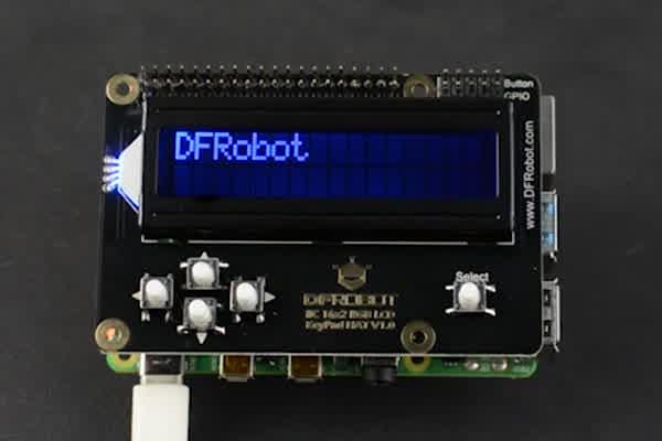 16x2 I2C RGB LCD Keypad HAT with RGB Font [Discontinued] - Image 3