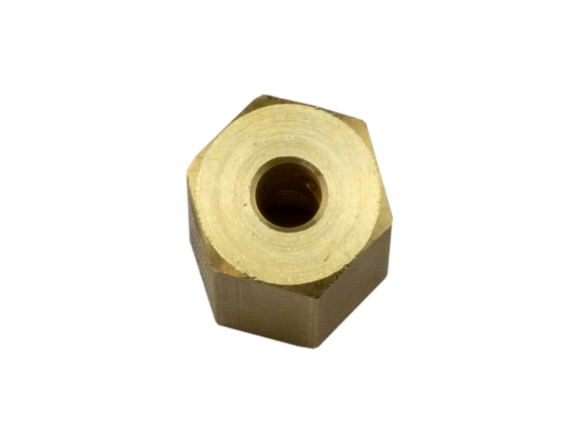 17mm Hex Brass Motor Shaft Hub - 6mm [discontinued] - Image 2
