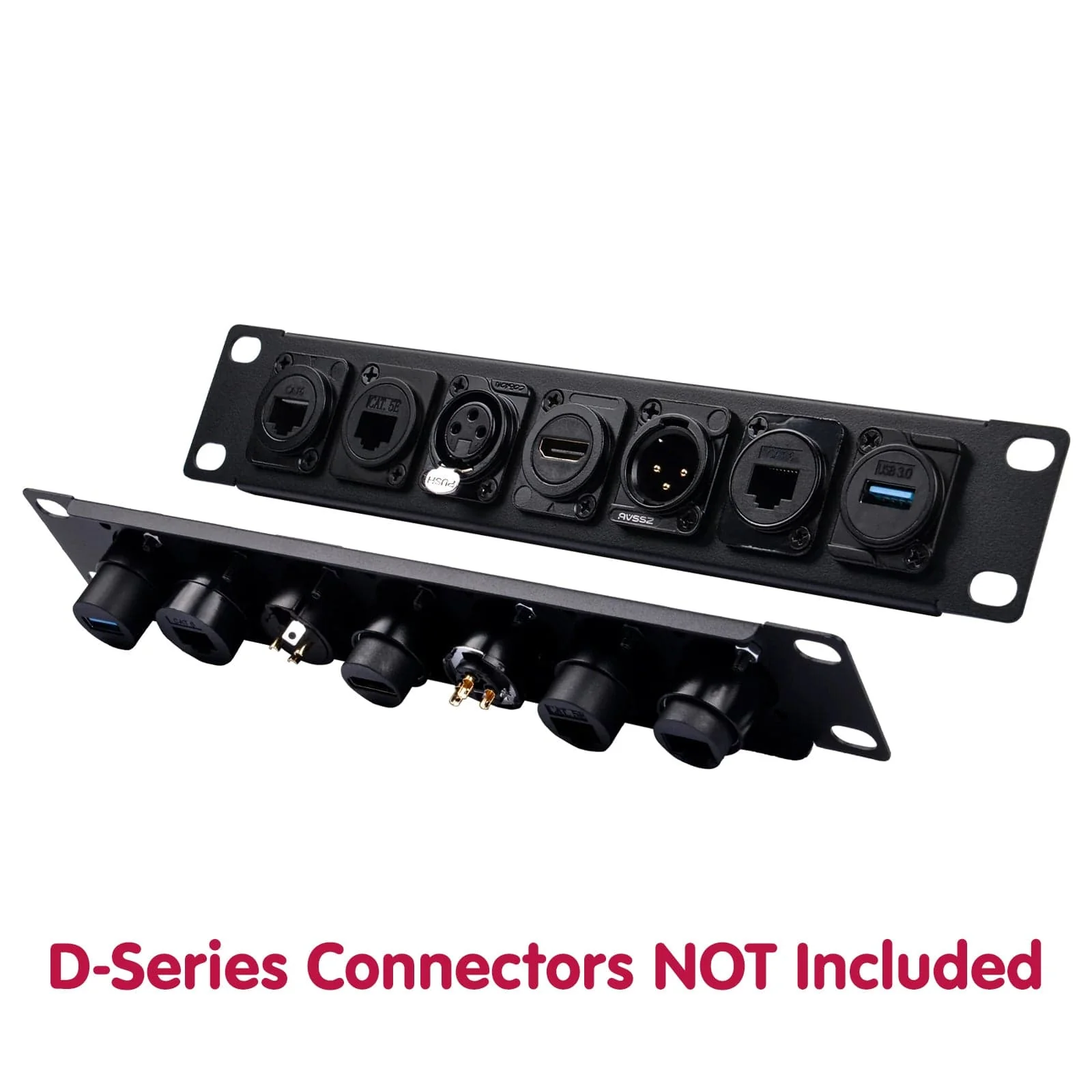 1U 10" D-Series Patch Panel for DeskPi RackMate - Image 2