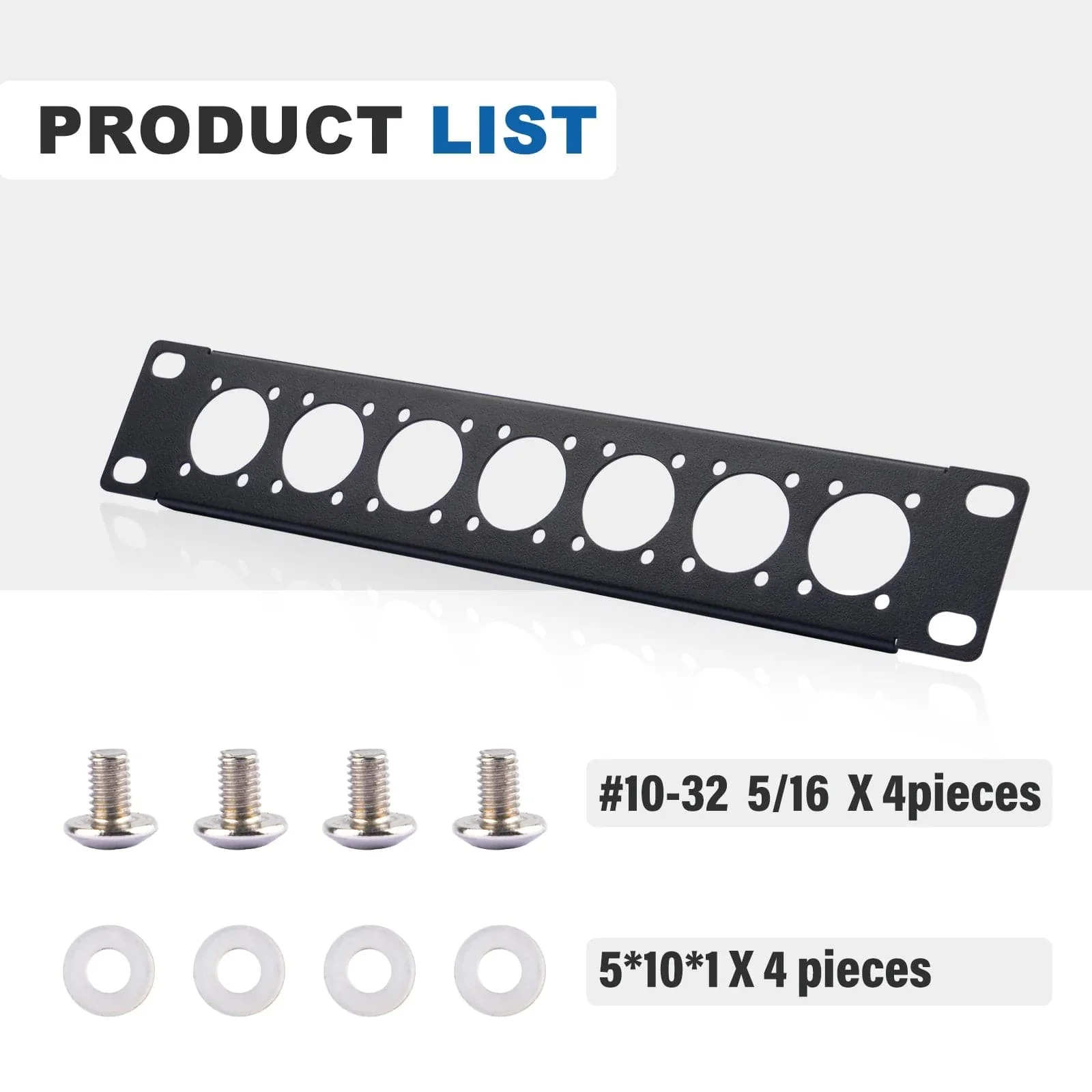 1U 10" D-Series Patch Panel for DeskPi RackMate - Image 3