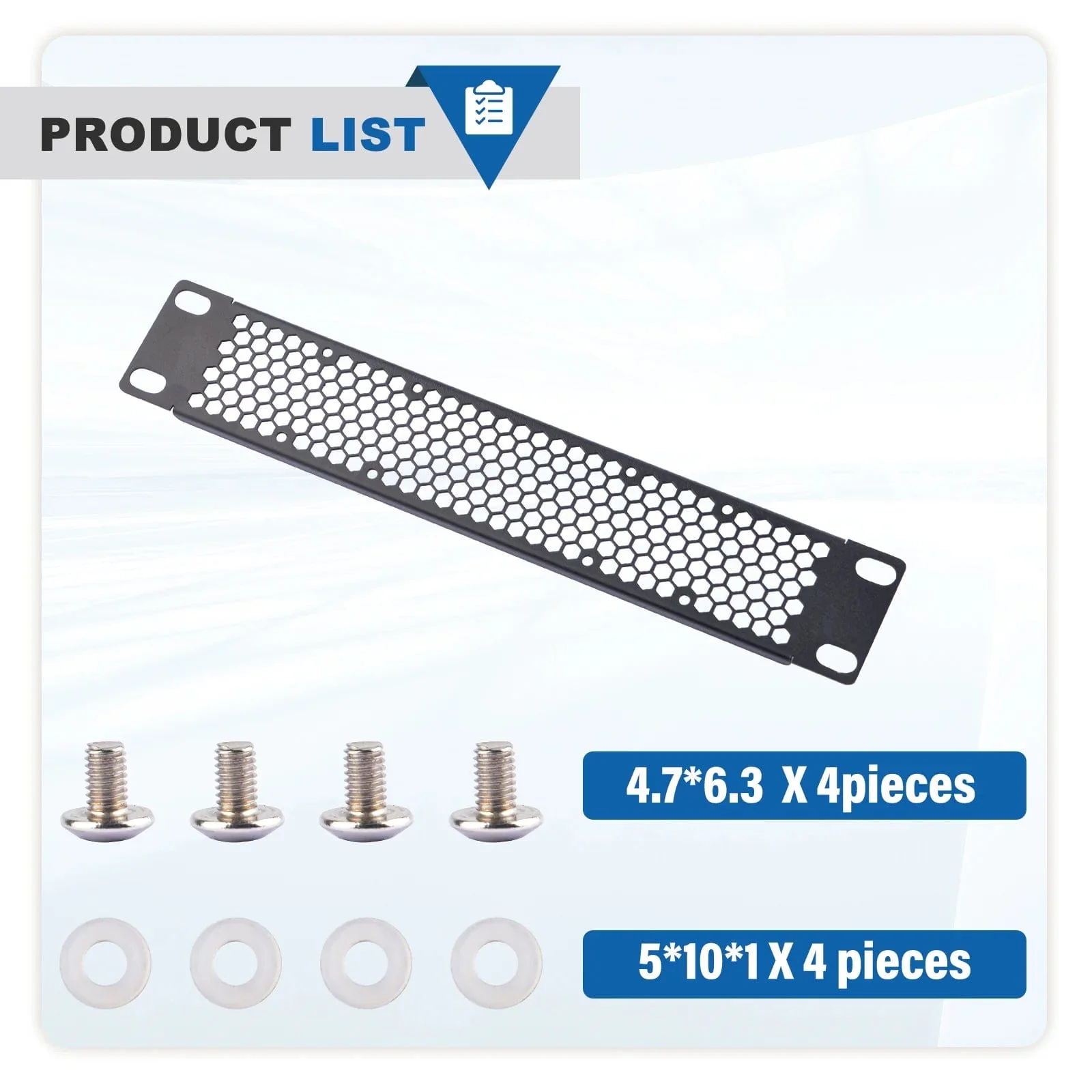 1U 10"  Venting Blank Panel for DeskPi RackMate - Image 6