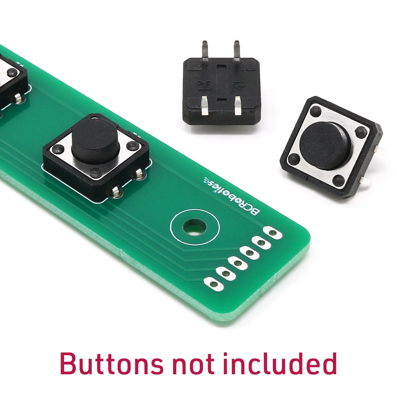 1x4 Tactile Button Breakout - Wide - Image 2