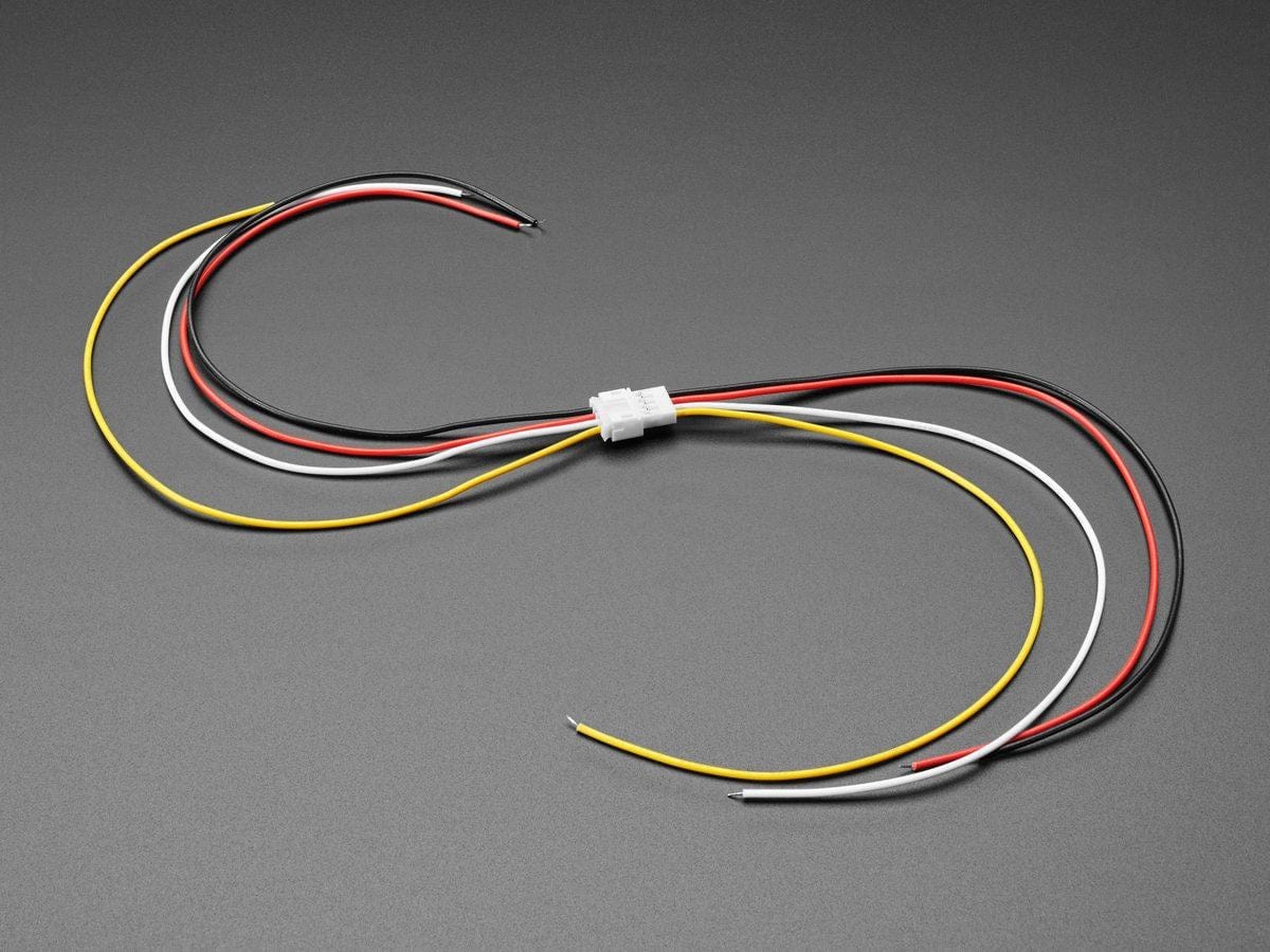 2.0mm Pitch 4-pin Cable Matching Pair - JST PH Compatible - Image 2