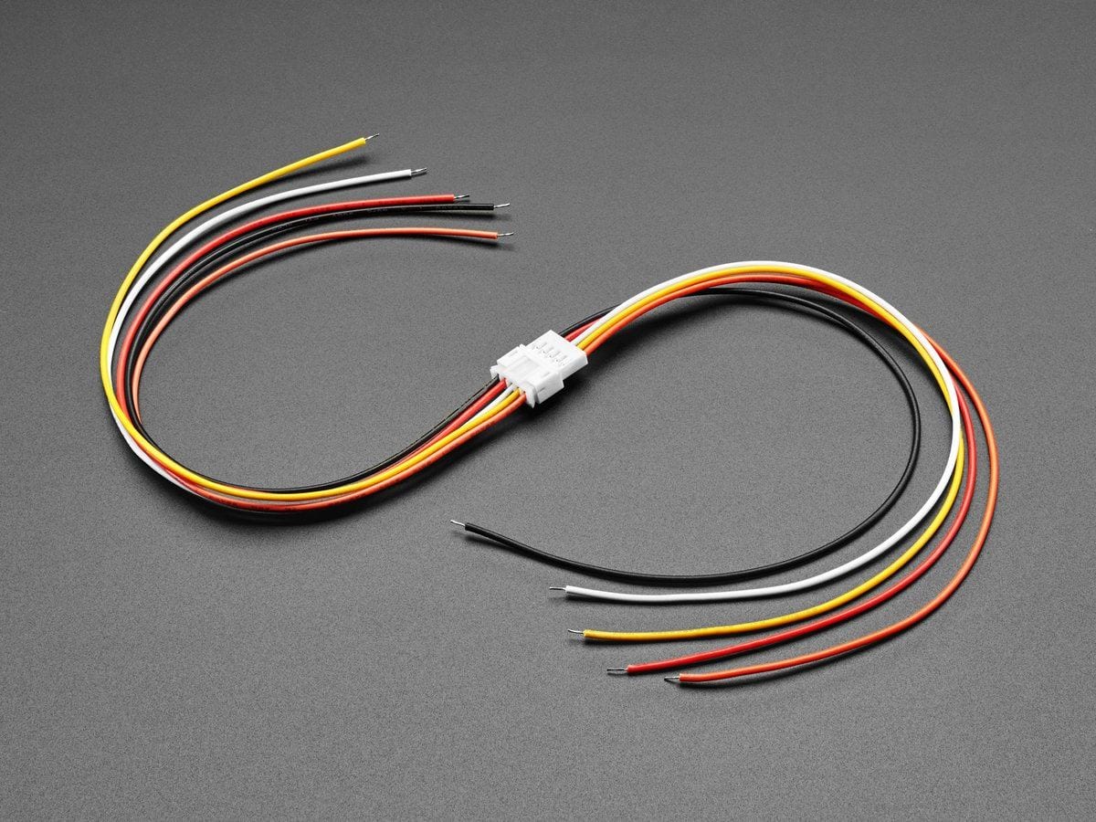 2.0mm Pitch 5-pin Cable Matching Pair - JST PH Compatible - Image 2