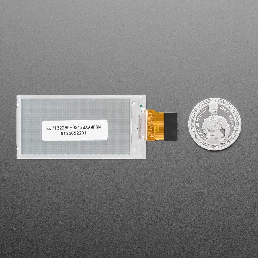 2.13" 250x122 Monochrome or Gray eInk / ePaper - Bare Display - SSD1680Z - Image 4