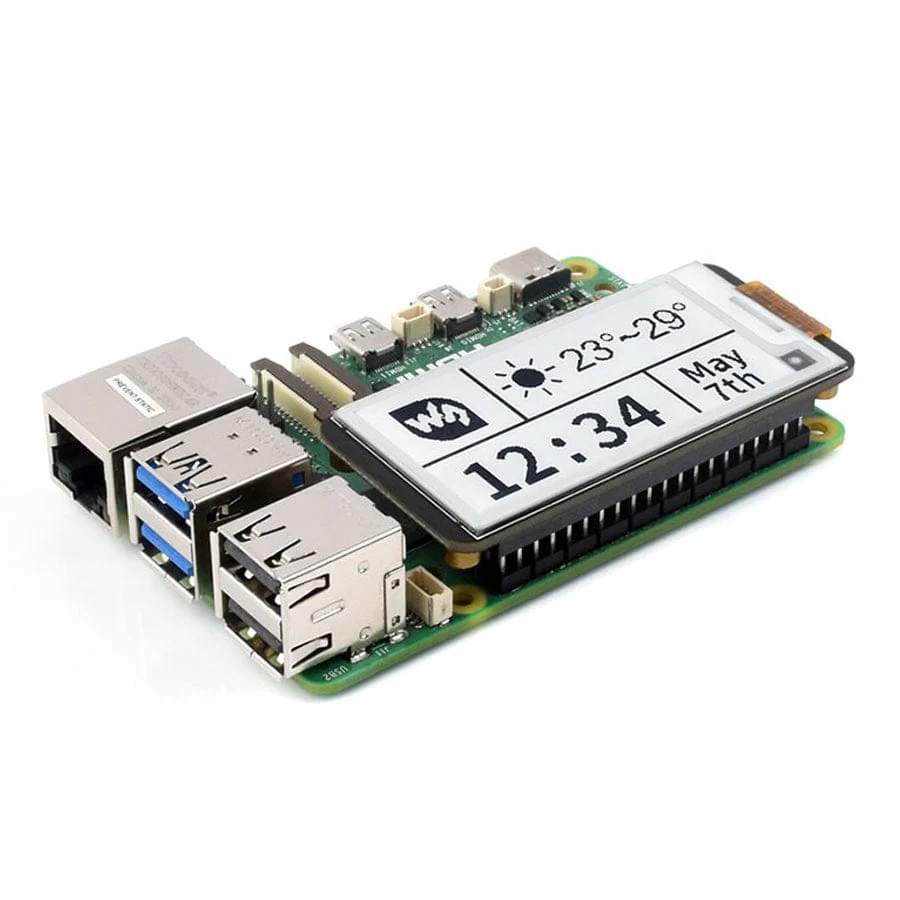 2.13" ePaper HAT+ for Raspberry Pi (250x122) - Image 3