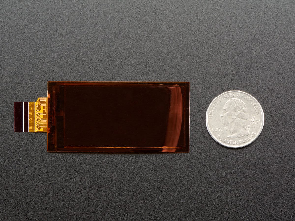 2.13" Flexible Monochrome eInk / ePaper Display (212x104 Monochrome) - Image 4