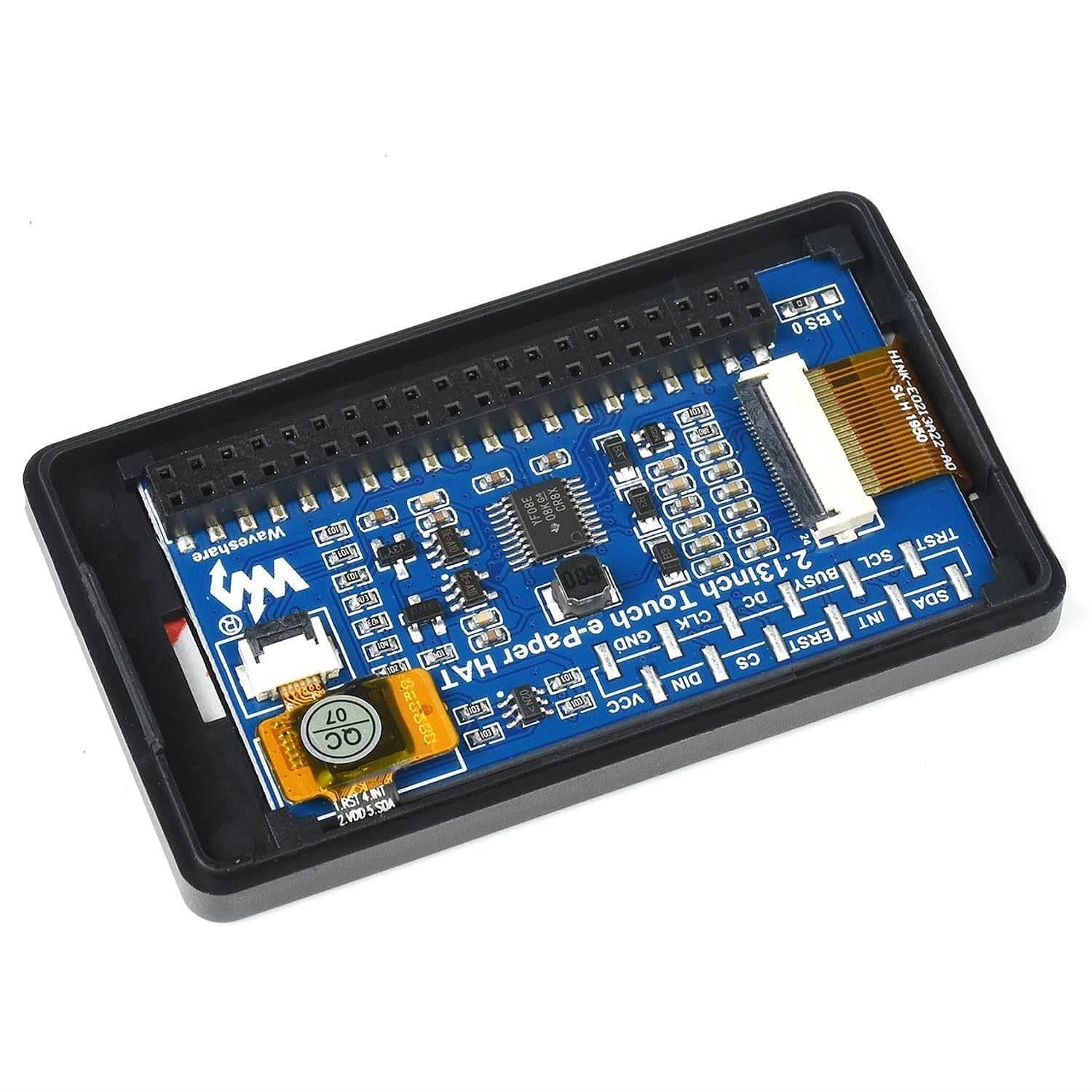 2.13" Touchscreen ePaper Display + Case for Pi Zero (250x122) - Image 4