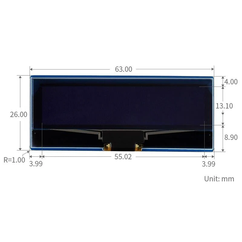 2.23" OLED Display Module for Raspberry Pi Pico - Image 8