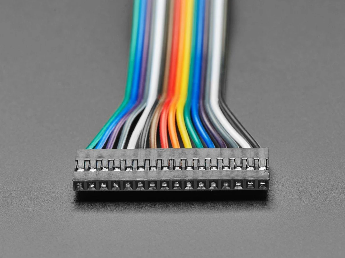 2.54mm 0.1" Pitch 16-pin Jumper Cable - 20cm long - Image 2