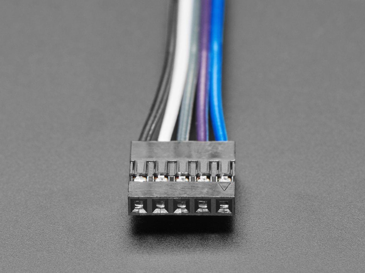 2.54mm 0.1" Pitch 5-pin Jumper Cable - 20cm long - Image 2