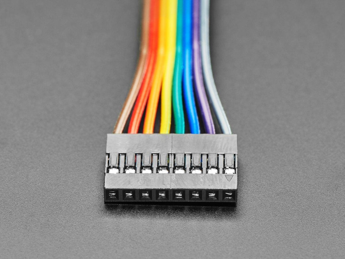 2.54mm 0.1" Pitch 8-pin Jumper Cable - 20cm long - Image 2