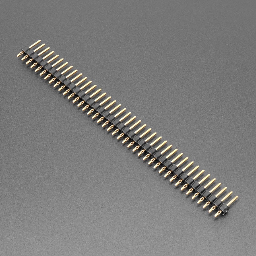 2.54mm / 0.1" Pitch Press-Fit Male Pin Header - Image 2