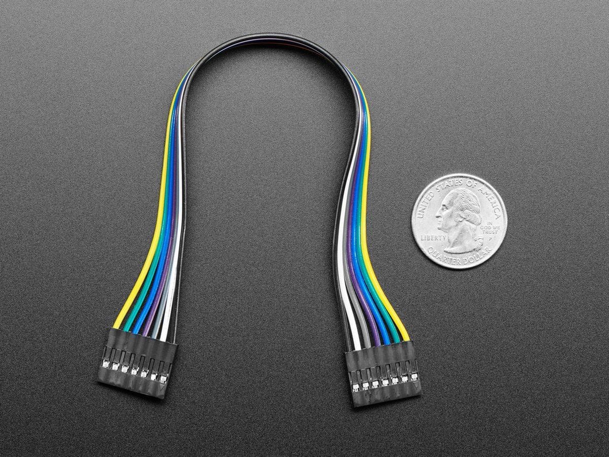 2.54mm 0.1" Pitch 7-pin Jumper Cable - 20cm long - Image 3