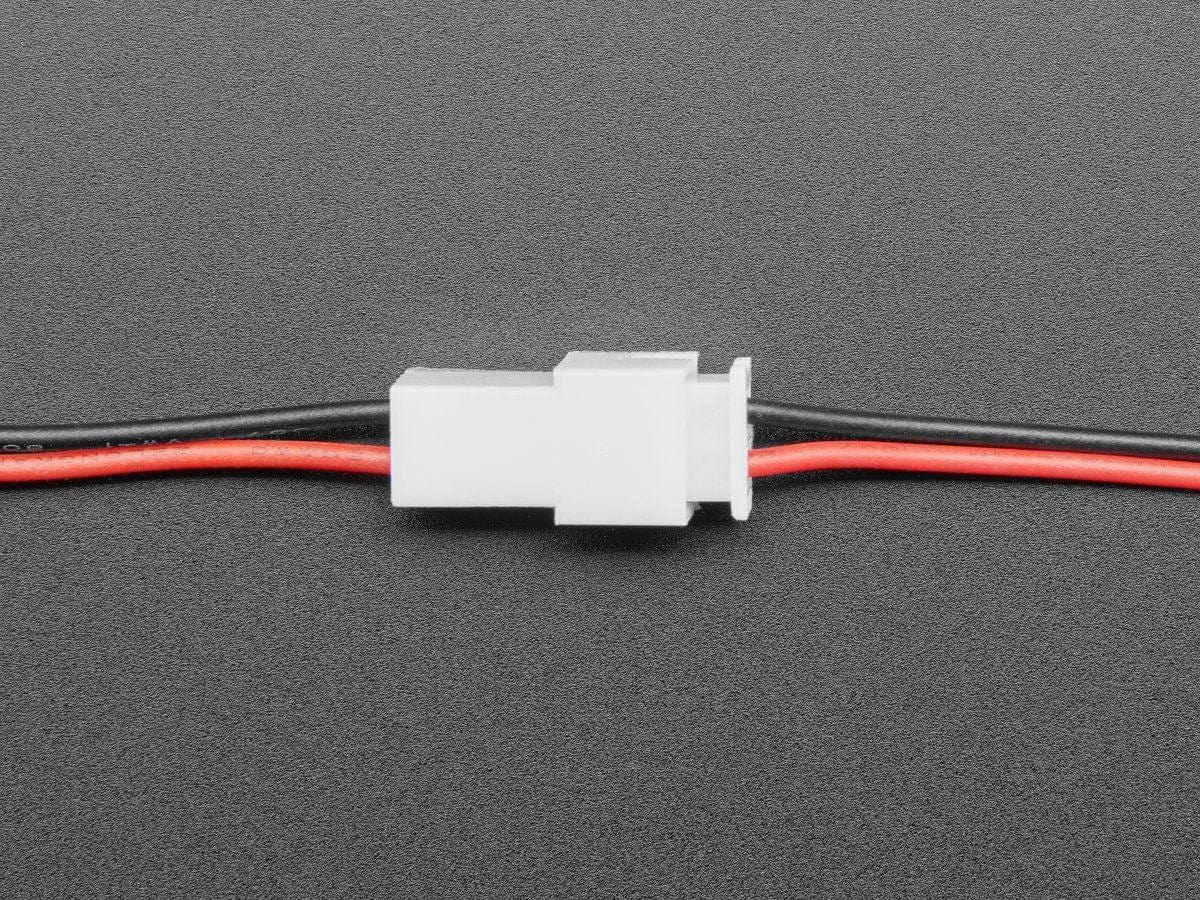 2.5mm Pitch 2-pin Cable Matching Pair - JST XH compatible - Image 3