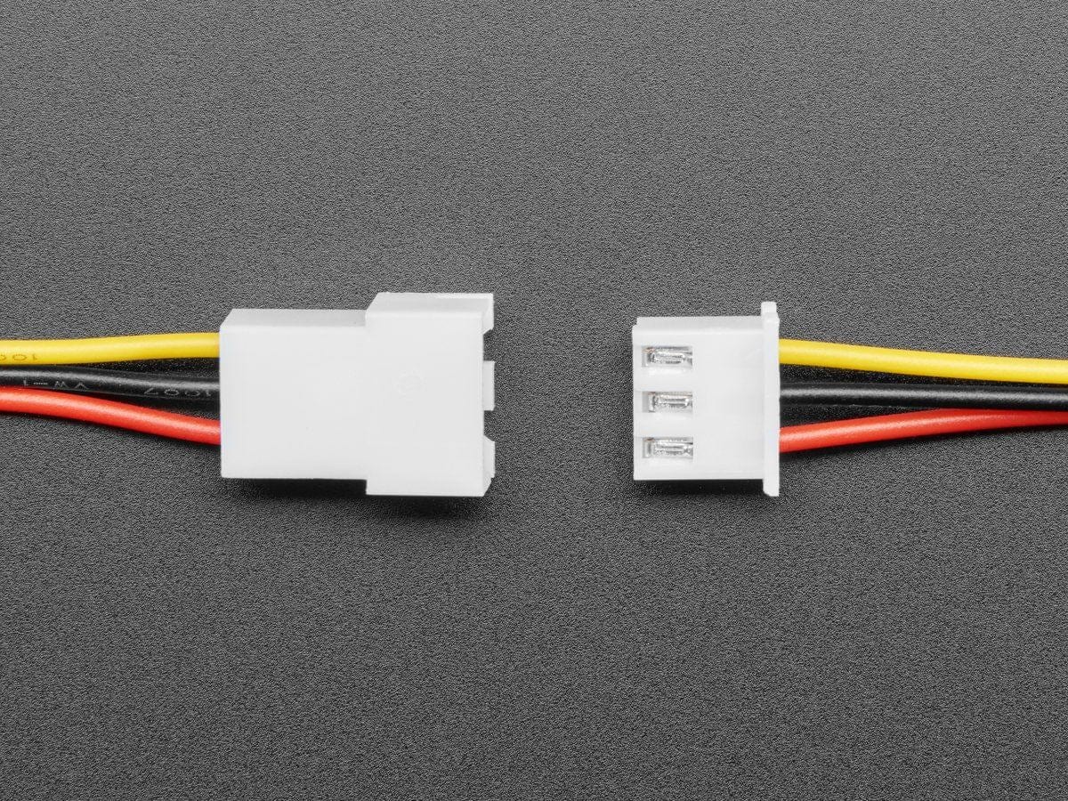 2.5mm Pitch 3-pin Cable Matching Pair - JST XH Compatible - Image 2