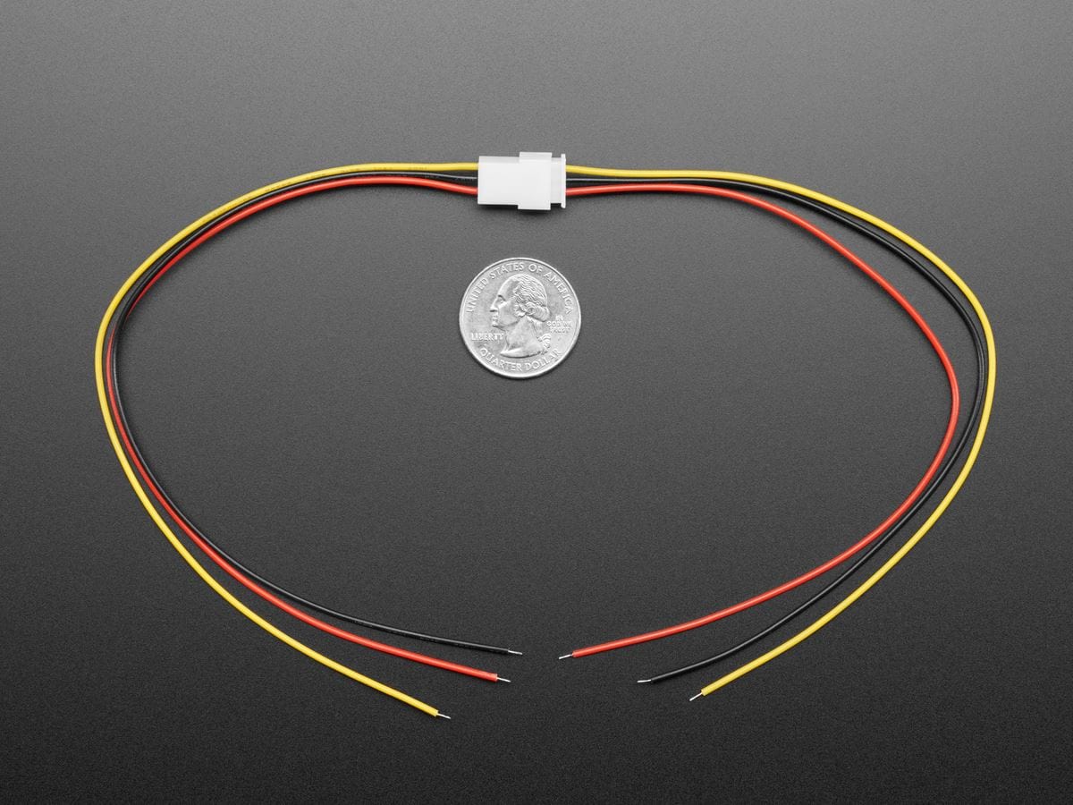 2.5mm Pitch 3-pin Cable Matching Pair - JST XH Compatible - Image 4