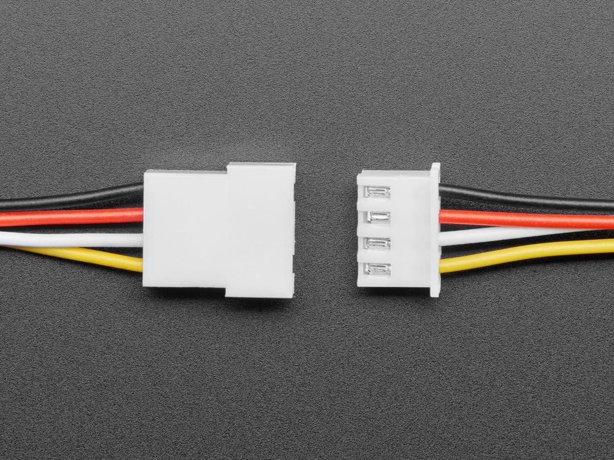 2.5mm Pitch 4-pin Cable Matching Pair - JST XH compatible - Image 2
