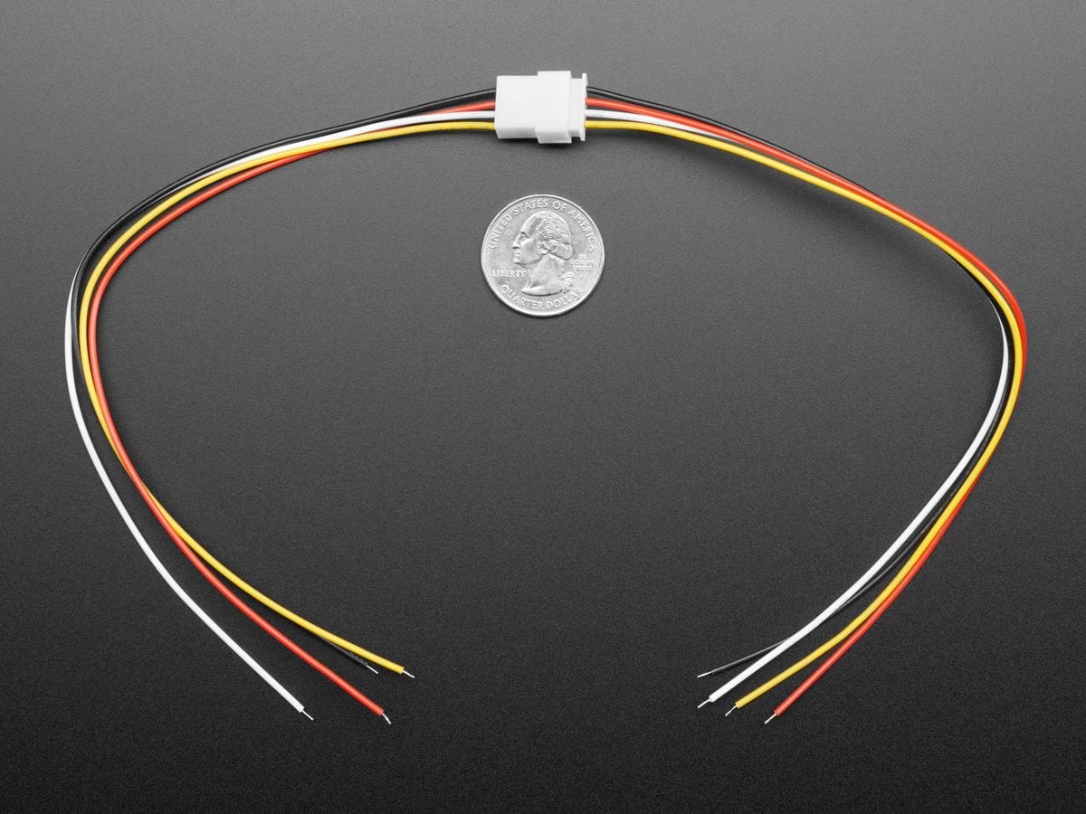 2.5mm Pitch 4-pin Cable Matching Pair - JST XH compatible - Image 4