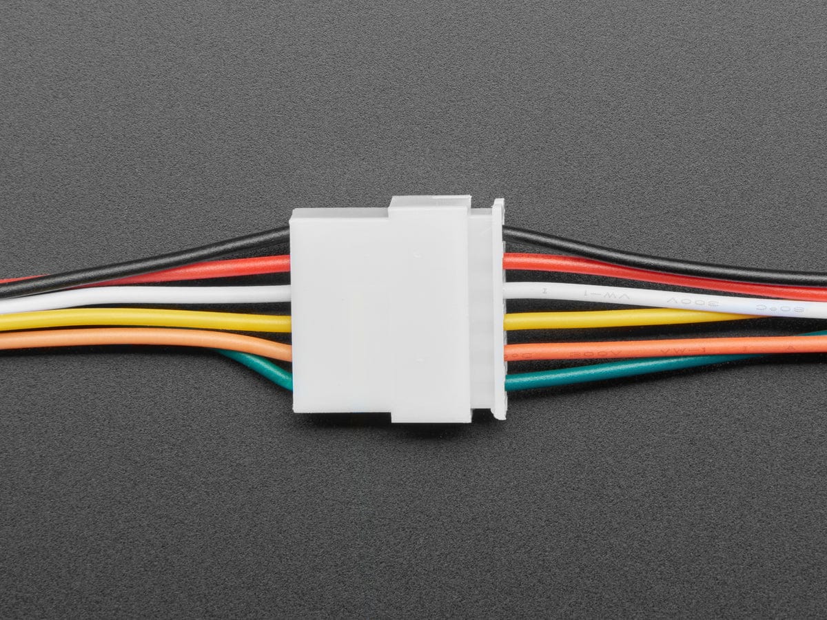 2.5mm Pitch 6-pin Cable Matching Pair - JST XH compatible - Image 3