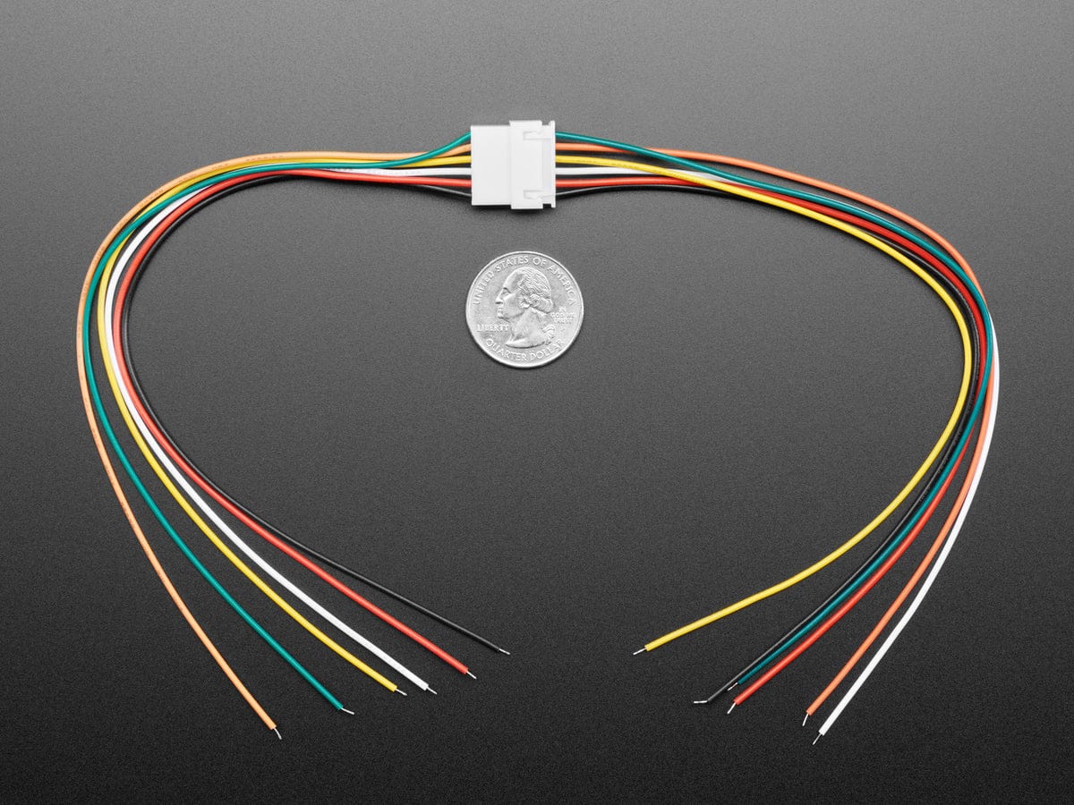 2.5mm Pitch 6-pin Cable Matching Pair - JST XH compatible - Image 4