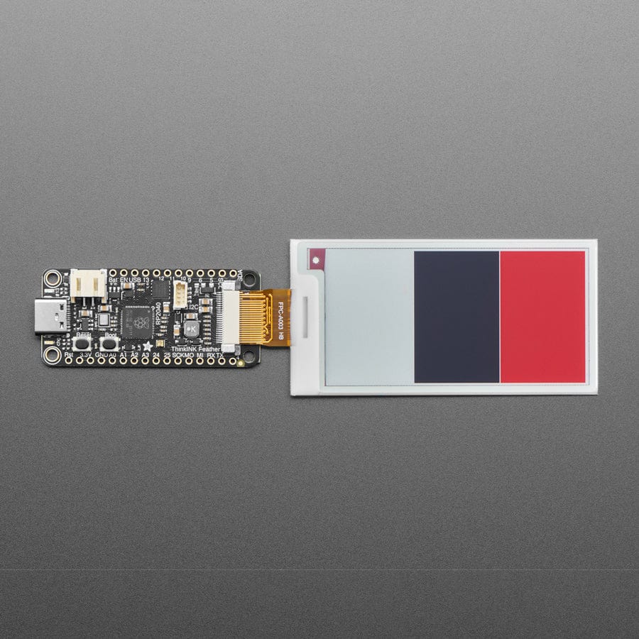 2.66" 296x152 Tri-Colour Red / Black / White EInk - Bare Display - SSD1680Z Chipset - Image 5