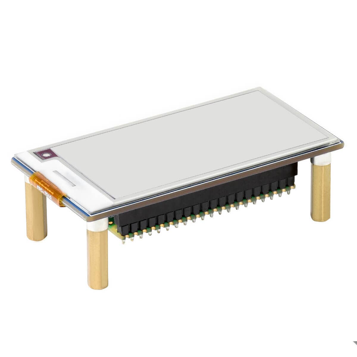 2.66" ePaper Display Module for Raspberry Pi Pico - Red/Black/White (296×152) - Image 3