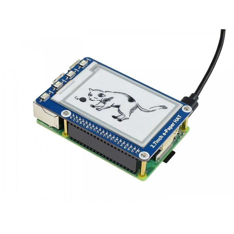 2.7" ePaper Display HAT for Raspberry Pi (264x176) - Image 4