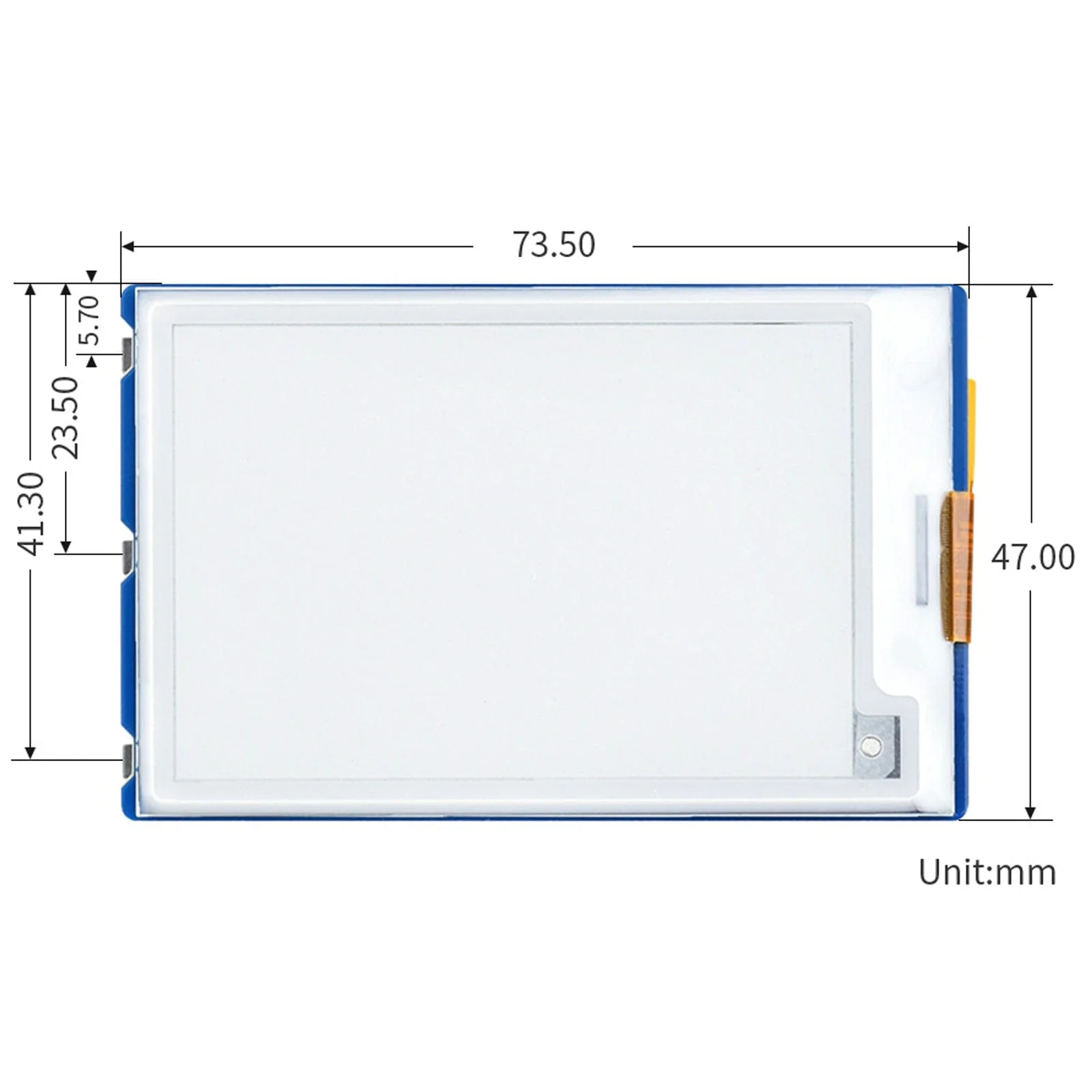 2.7" ePaper Display Module for Raspberry Pi Pico (264x176) - Image 6