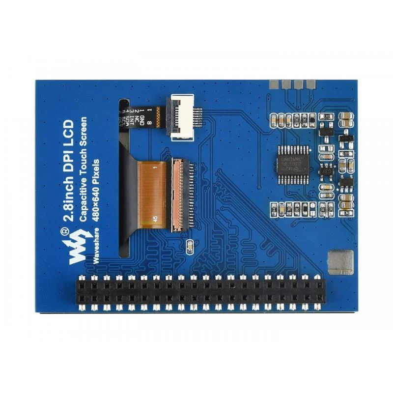 2.8" Capacitive IPS LCD Touchscreen for Raspberry Pi (480×640) - Image 5