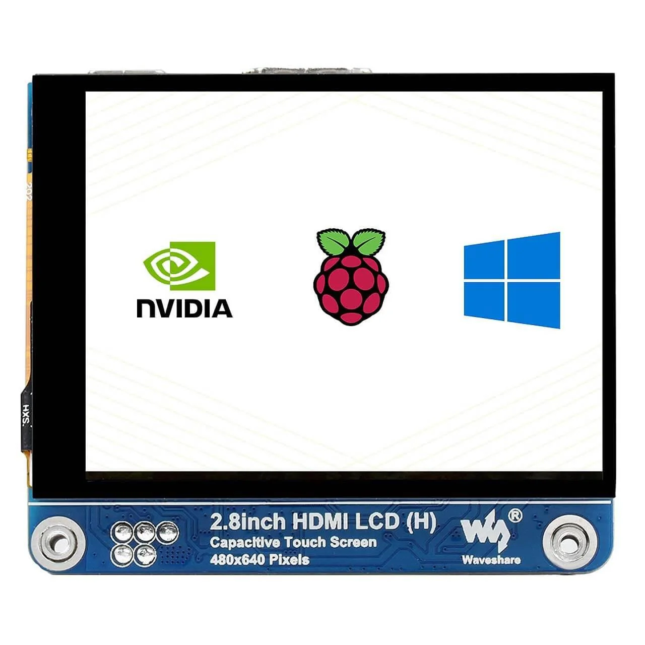 2.8" HDMI IPS LCD Touch Display for Raspberry Pi (640x480) - Image 5