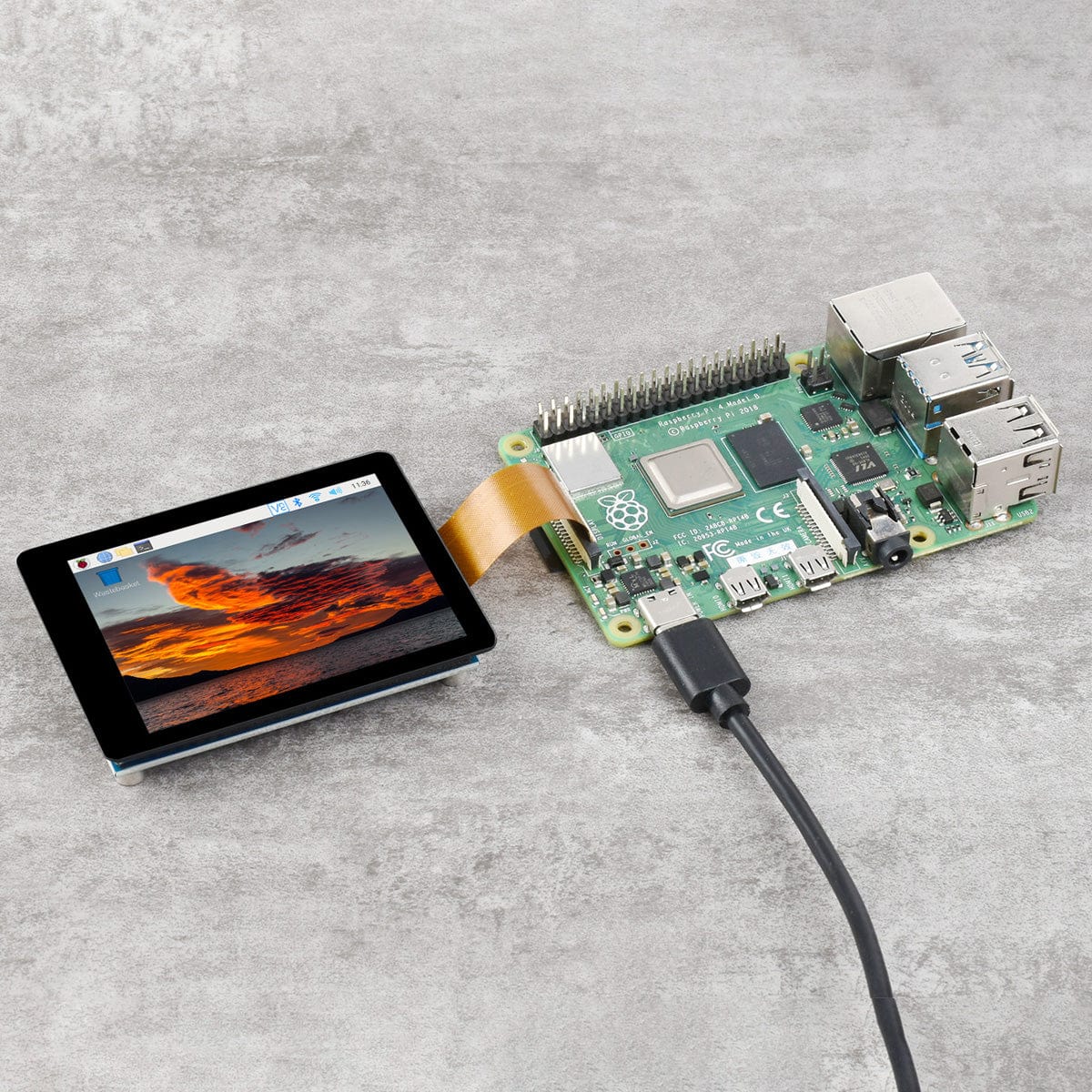 2.8" IPS Capacitive Touch DSI Display for Raspberry Pi (480x640) - Image 2