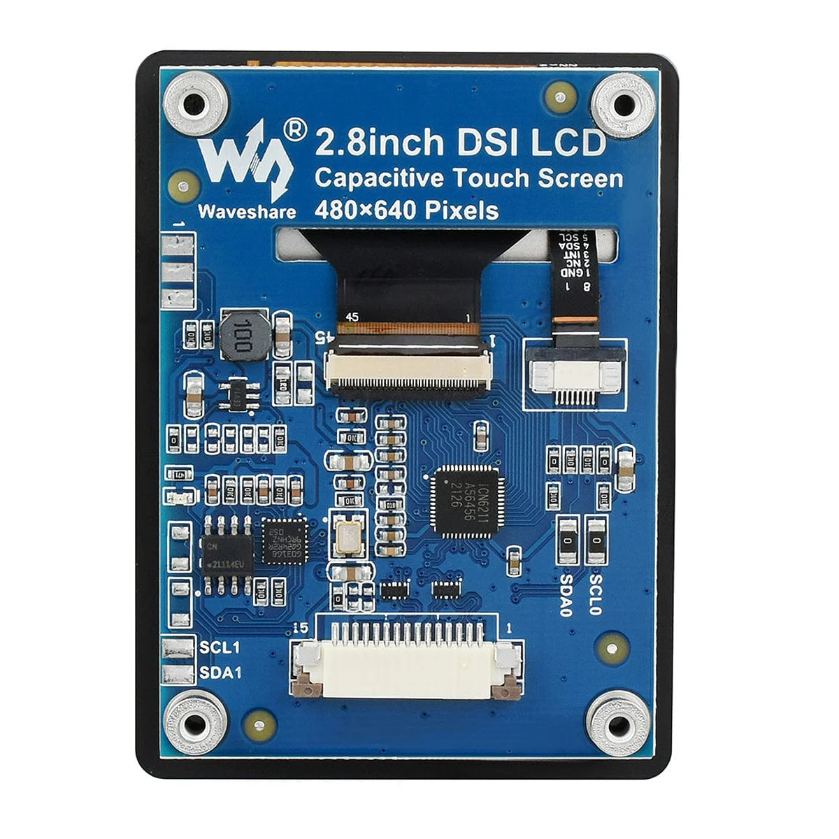 2.8" IPS Capacitive Touch DSI Display for Raspberry Pi (480x640) - Image 4