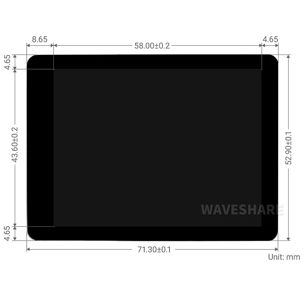 2.8" IPS Capacitive Touch DSI Display for Raspberry Pi (480x640) - Image 7