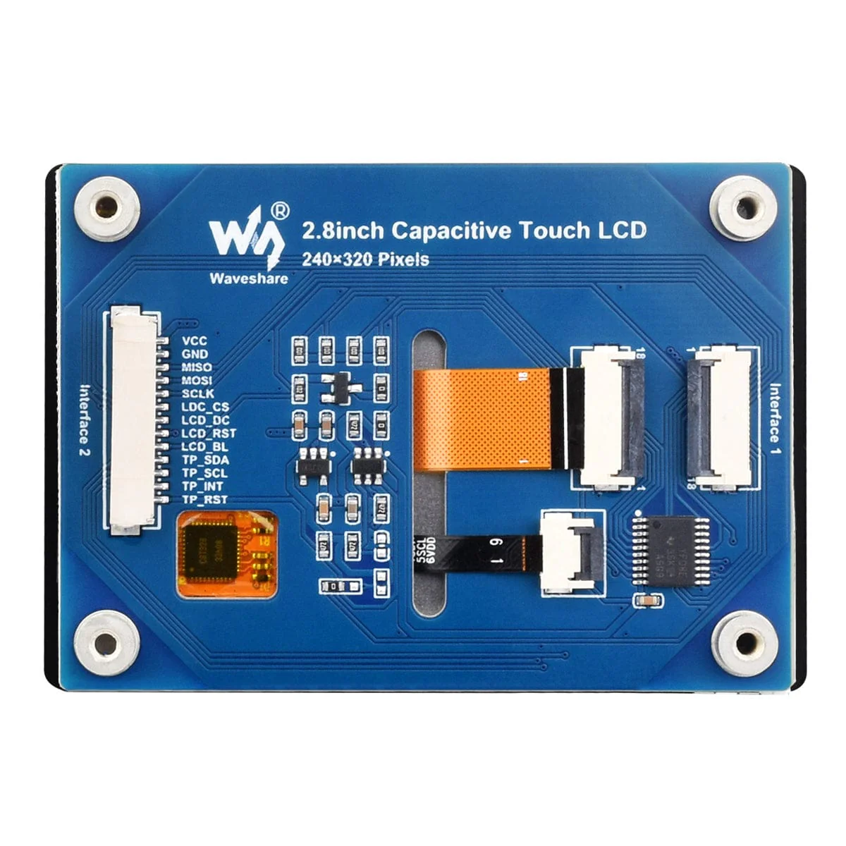 2.8" TFT LCD Display Module with Touch Panel (240 x 320) - Image 5