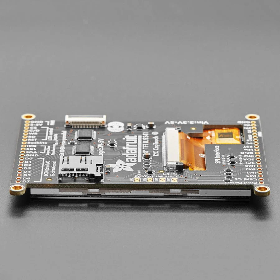 2.8" TFT LCD with Cap Touch Breakout Board w/MicroSD Socket - EYESPI Connector - Image 3