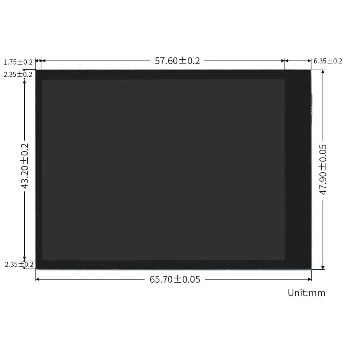 2.8″ Touchscreen Expansion for Raspberry Pi CM4 (with Interface Expander) - Image 9