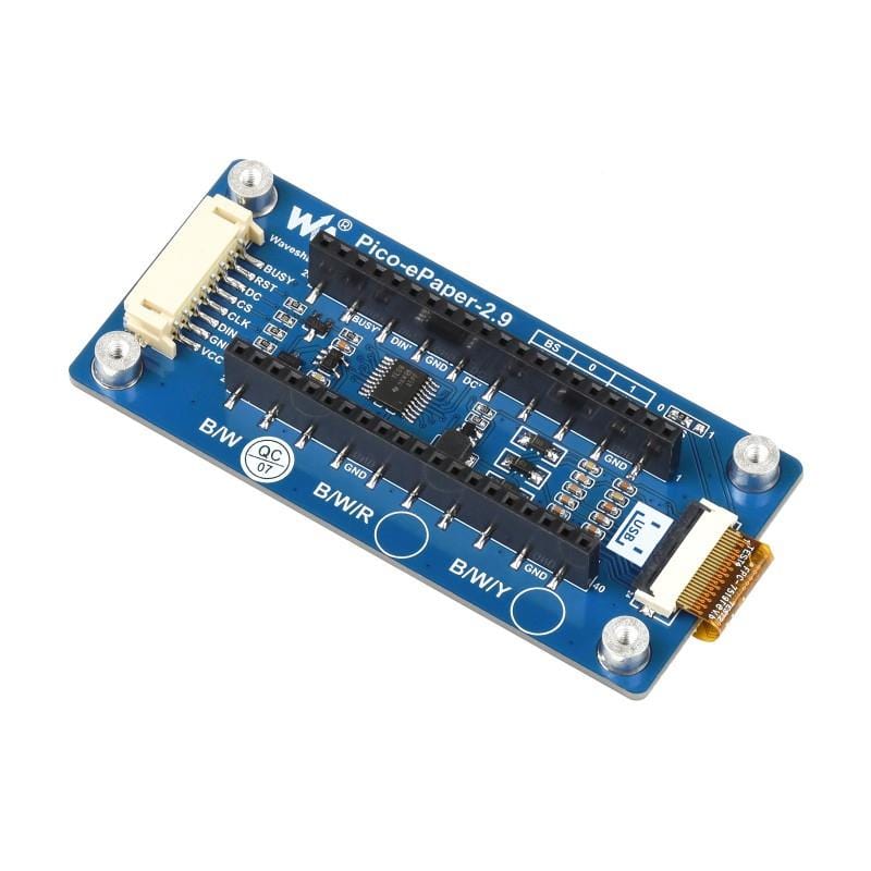 2.9" ePaper Display Module for Raspberry Pi Pico (296×128) - Image 2