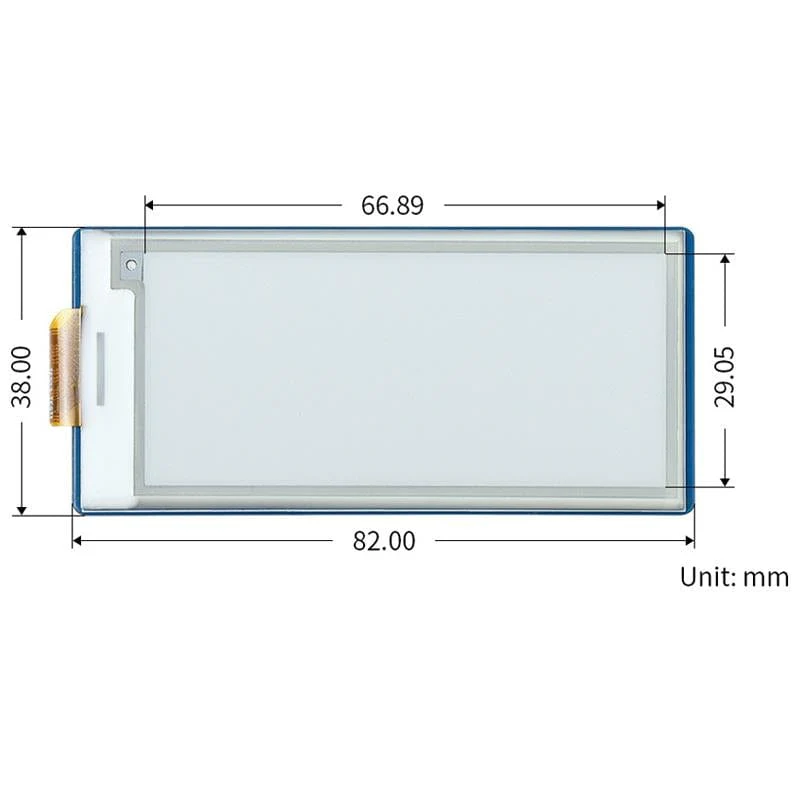 2.9" ePaper Display Module for Raspberry Pi Pico (296×128) - Image 8