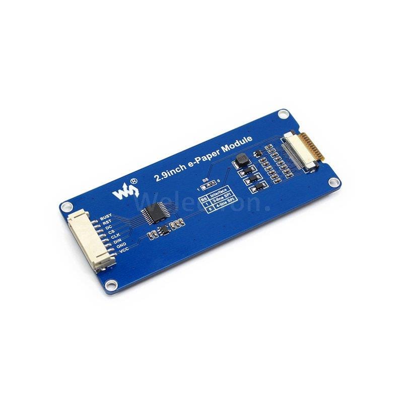 2.9" ePaper Display Module (yellow/black/white) (296x128) [Discontinued] - Image 2